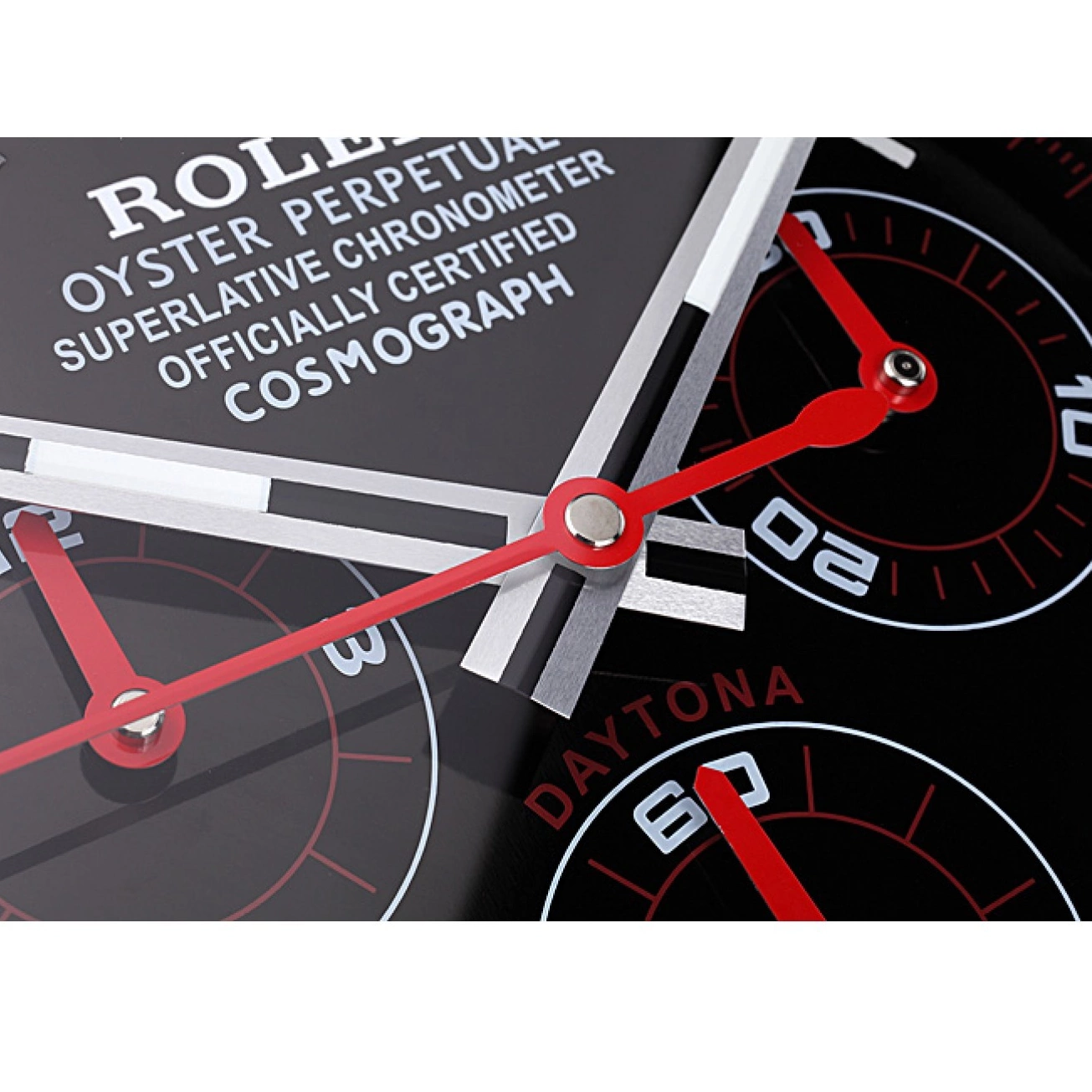 Good Copy Rolex Watches Clock Daytona Rolex Wall Cosmograph 621908 Black-Red 0627